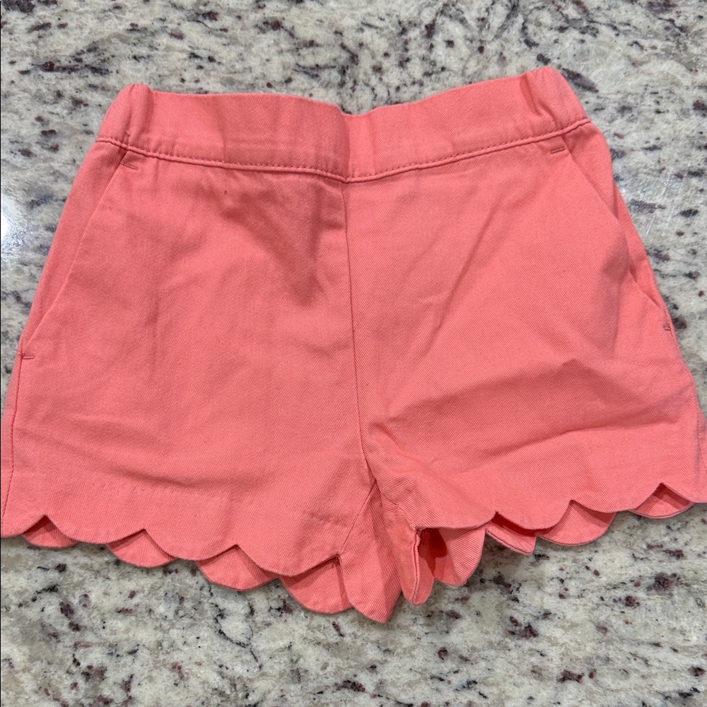 Scalloped shorts